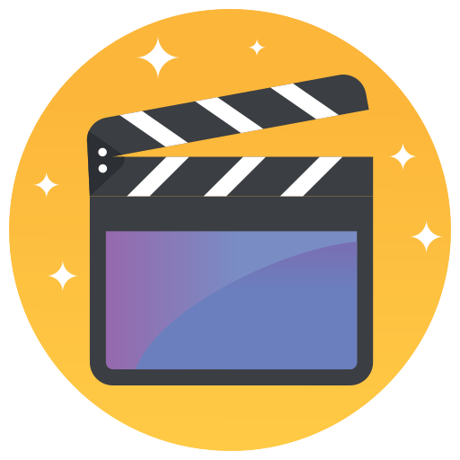 Video editing logo